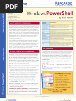 Download PowerShell Reference card by davidalanscott SN17525867 doc pdf