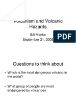 Volcanism and Volcanic Hazards