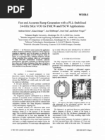 Download Fast and Accurate Ramp Generation With a PLL-Stabilized 24GHz SiGe VCO for FMCW and FSCW Applications by h7q290587 SN175264529 doc pdf