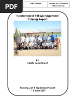 Fundamental HSE Management Training