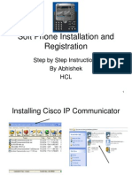 SoftPhone Installation and Registration