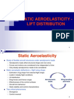 Static Aeroelasticity Lift Distribution 090120