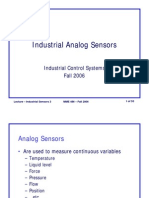 Industrial Analog Sensors