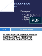 Keterbukaan Dan Keadilan