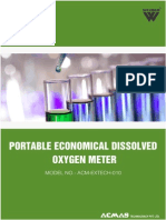 Portable Economical Dissolved Oxygen Meter