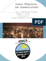 MWCA 2013 Program