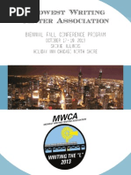 MWCA 2013 Program