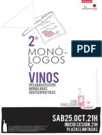 LDV SALOBREÑA 2ºmonologos Con Vino CARTEL v1 ONOFF OCT2013