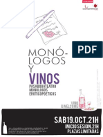 LDV SALOBREÑA Monologos Con Vino CARTEL v1 ONOFF OCT2013