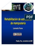 Rehabilitacion de Estructuras de Mamposteria Leonardo Flores