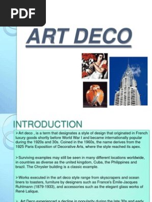 Art Deco Art Deco Art Media