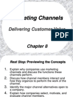Marketing Channel -Delivery Customer Value