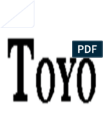 Toyo