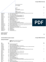 1314 Academic Calendar