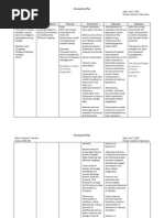 Nursing Care Plan 