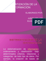 Sistematizacion de La Informacion 09-10-2013