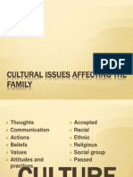 Cultural Factors Shaping Family Structures