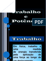 Slide Trabalho e Potência