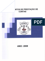 Prestação Contas 2008