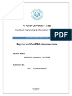Al-Azhar University - Gaza: Registers of The 8086 Microprocessor
