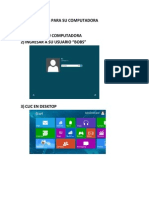 Instrucciones Para Su Computadora