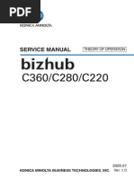 Konica Minolta Bizhub C220 C280 C360 Theory Of Operation Electrical Connector Ac Power Plugs And Sockets