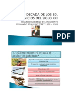 Peru Decada 1980 y 1990