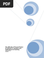 Download Difficulties of English Present Perfect to German L1 Speakers - Implications for Teaching by Simona Petrescu SN175356934 doc pdf