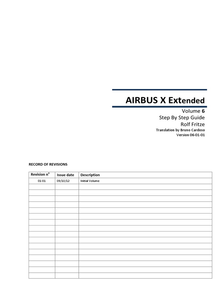 Guia Passo a Passo Airbus X Extended | PDF | Airbus | Táxi