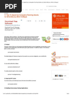 Download 11 Tips to Speed Up Computers Running Ubuntu 1210_12 by Debashis Ghosh SN175367322 doc pdf