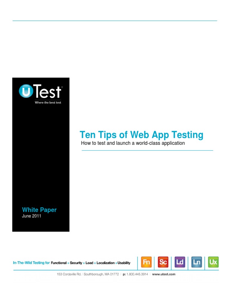 10 Tips  App Testing Software Testing Application Software
