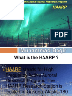 HAARP (High Frequency Active Auroral Research Program)