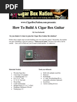 HowToBuildACigarBoxGuitar.pdf&Quot;_How to Build a Cigar Box Guitar