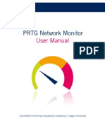 PRTG Network Monitor Tool Manual