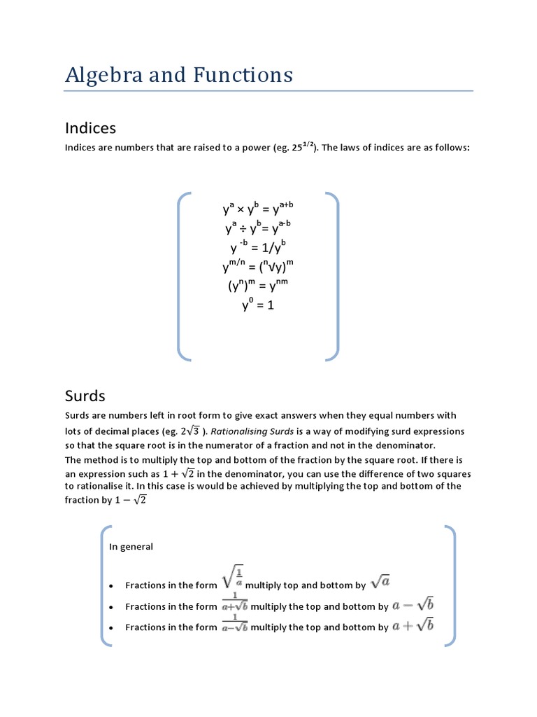 c1 notes | Quadratic Equation | Inequality (Mathematics)