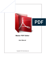 PDFEditor Manual