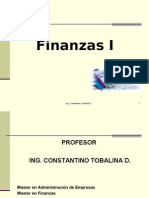 Presentacion de finanzas