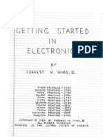 (eBook - PDF - Electronics) Getting Started in Electronics