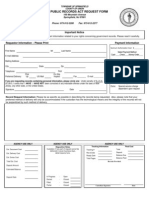 Springfield OPRA Request Form