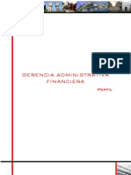 Perfil de Administrativa Financiera