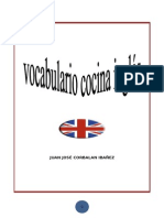 Vocabulario Cocina Ingles