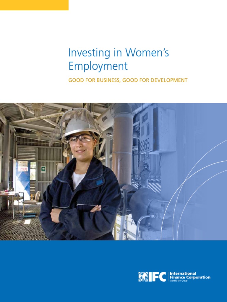 Investing In Women S Employment International Finance