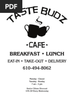 Download Taste Budz Cafe Menu by Jean Conlin Bottos SN175424548 doc pdf