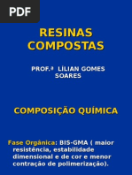 AULA RESINAS COMPOSTAS