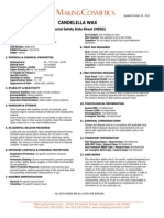 Making Cosmetics - Com Msds Candelilla Wax