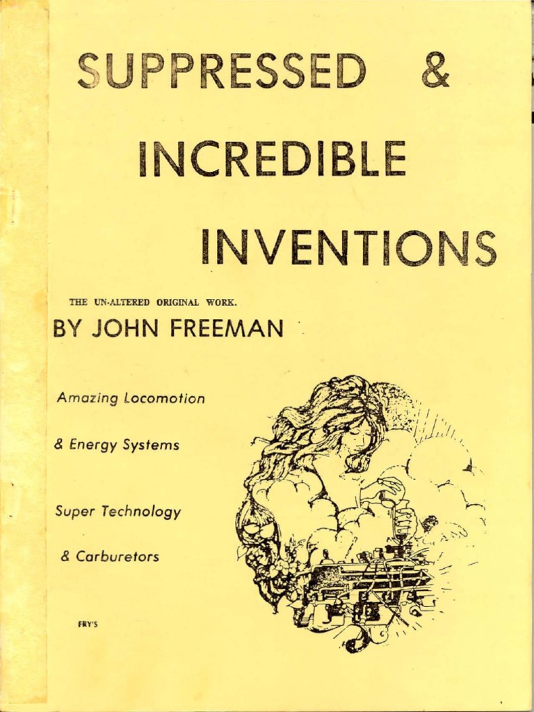 Suppressed Incredible Inventions | PDF | Technology & Engineering