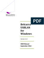Belcarra USBLAN - 2 4 - 2 Manual