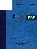 "D.V.E.Nr.255" Pistole 08. Vom 4. Mai 1909.