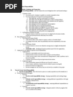 Management’s Social & Ethical Responsibilities