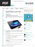 Download Connect Dongle to Android Tablet _ My Tablet Guru by rajsalgyan SN175441079 doc pdf